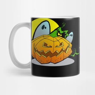 Haunted Pumpkin Mug